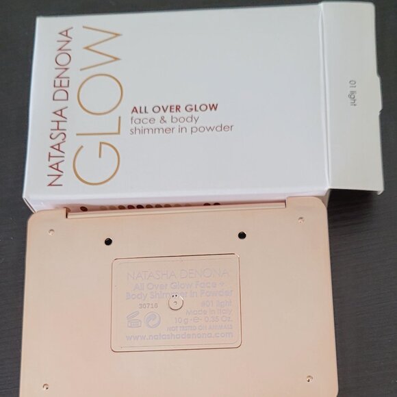 NATASHA DENONA All Over Glow Face & Body Shimmer in Shade 01 Light $50 - Picture 15 of 15